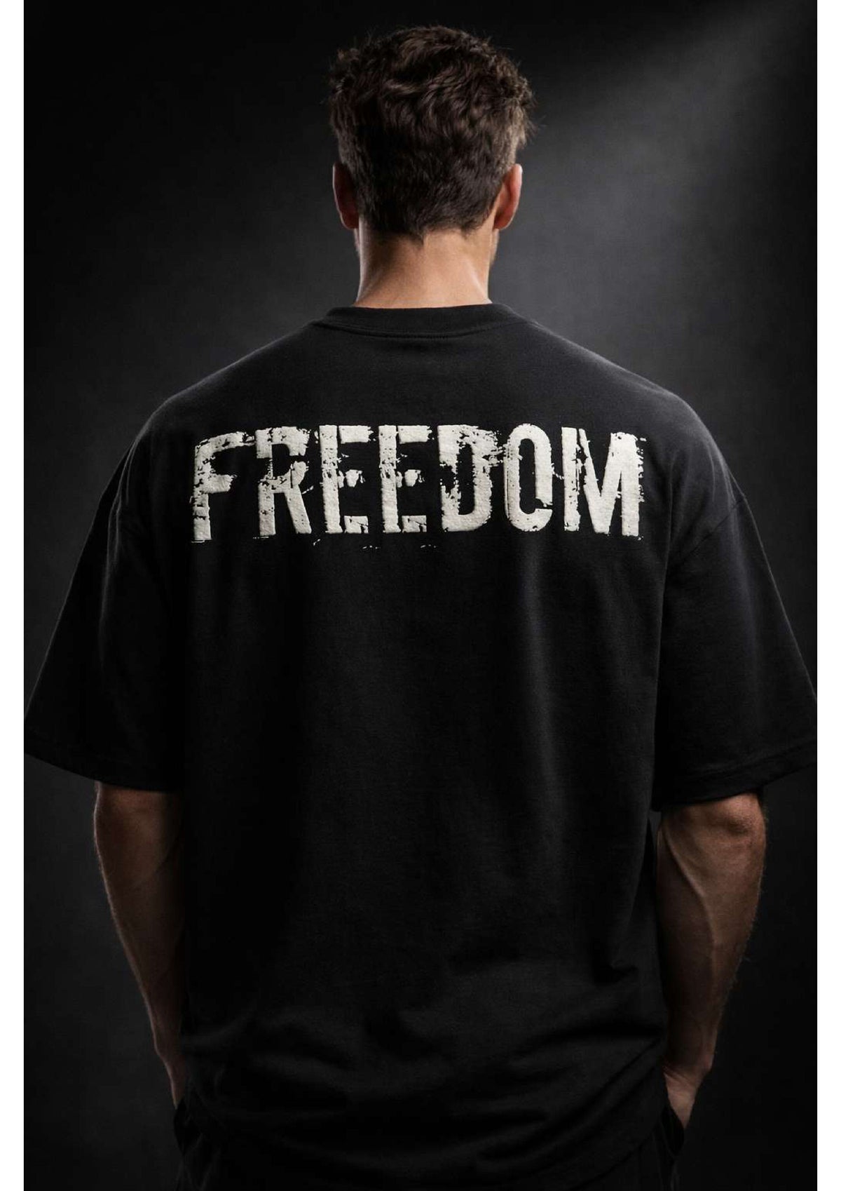 Freedom Eagle Relaxed Oversized T-Shirt