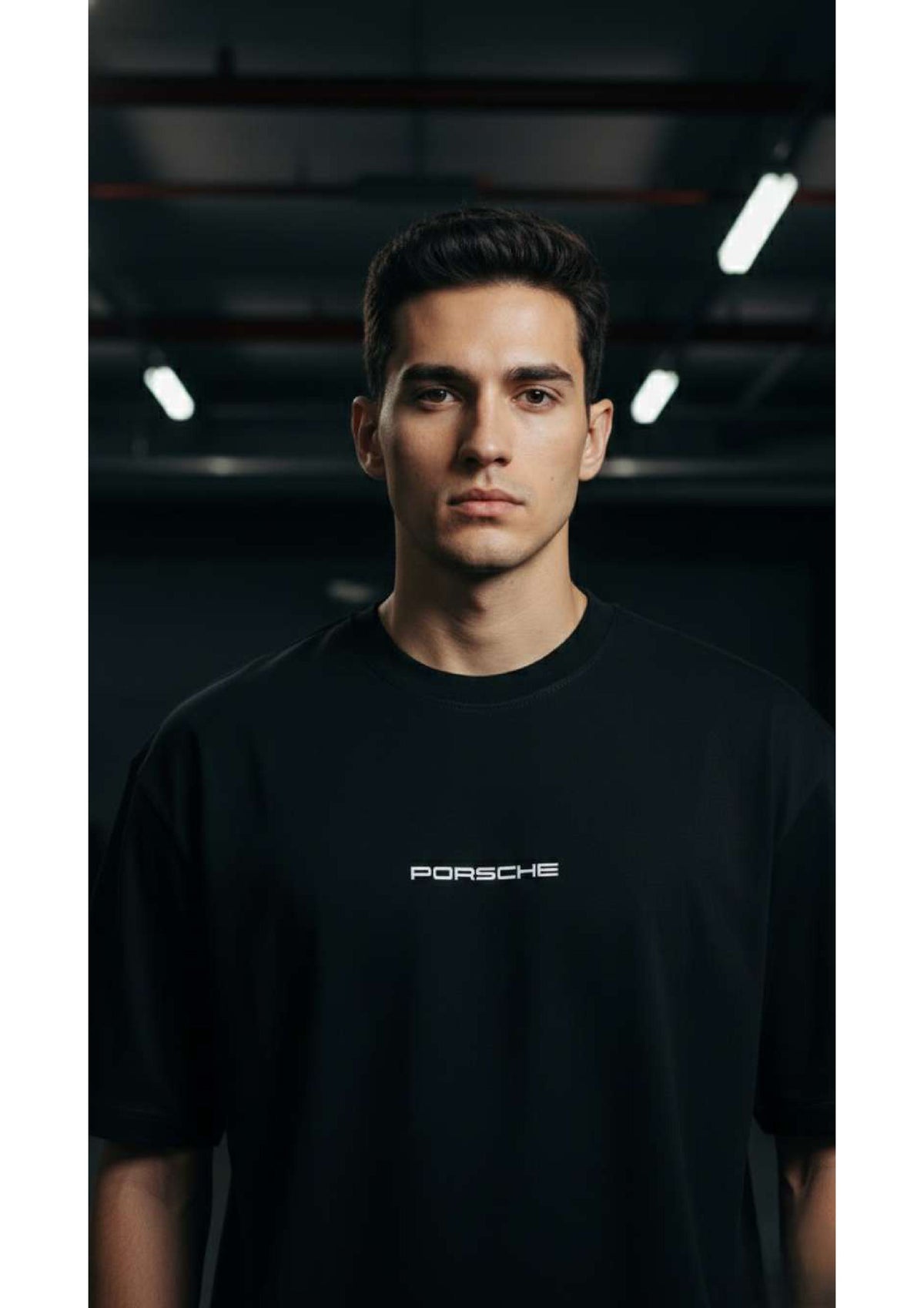 Porsche Printed Oversized T-Shirt