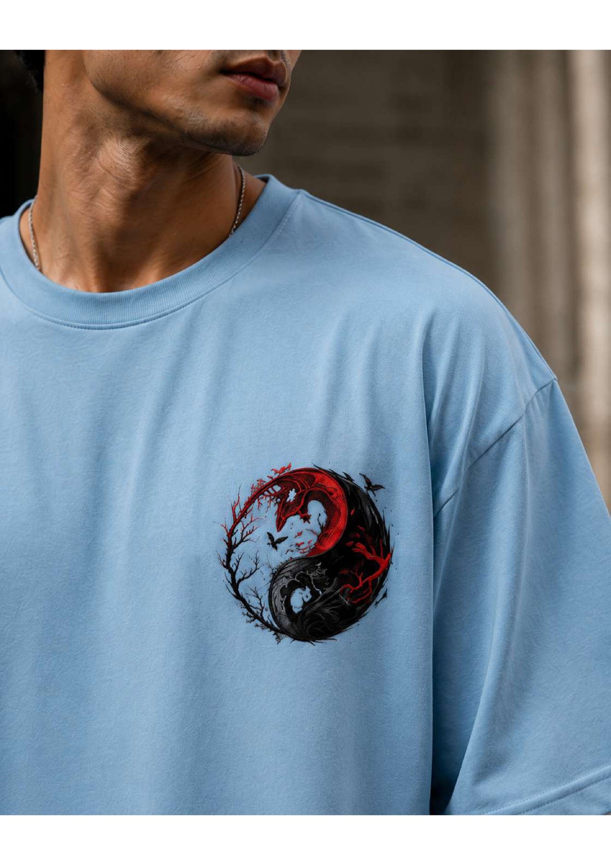 Dangerous Eye Bird Oversized T-Shirt