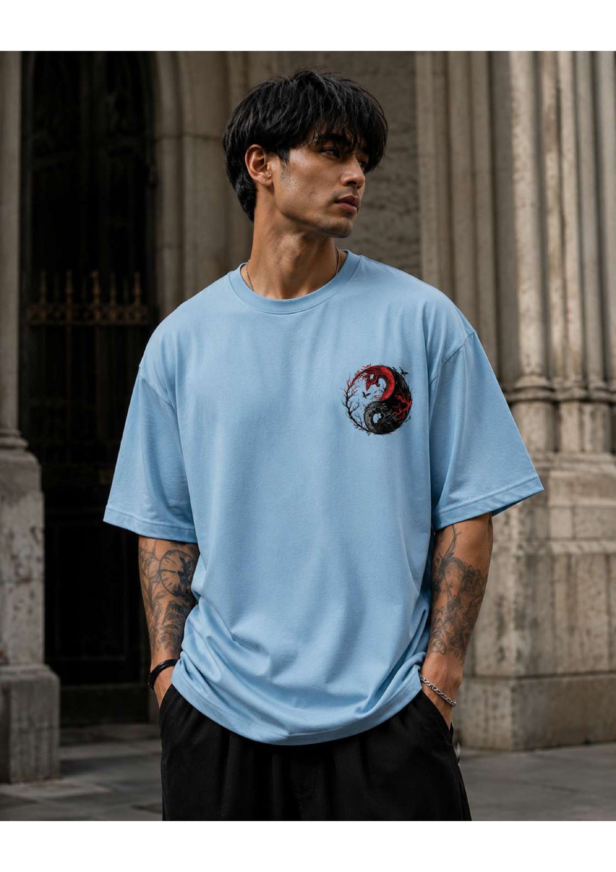 Dangerous Eye Bird Oversized T-Shirt