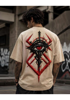 Dangerous Red Eye Oversized T-Shirt